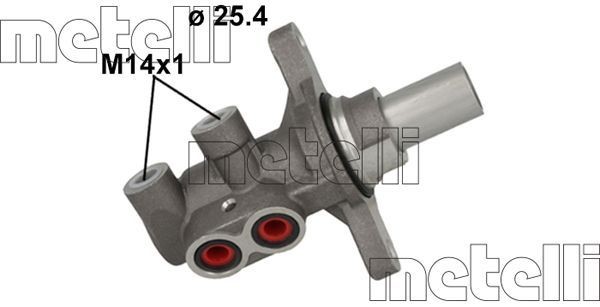 METELLI Hoofdremcilinder 05-1125 Hoofdremcilinder METELLI MONDEO 05-1125 goedkoop
