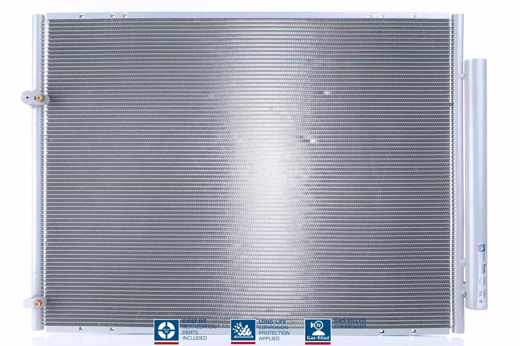 NISSENS Lauhdutin, ilmastointilaite 940848 DODGE NITRO ilmastoinnin lauhdutin NISSENS 940848
