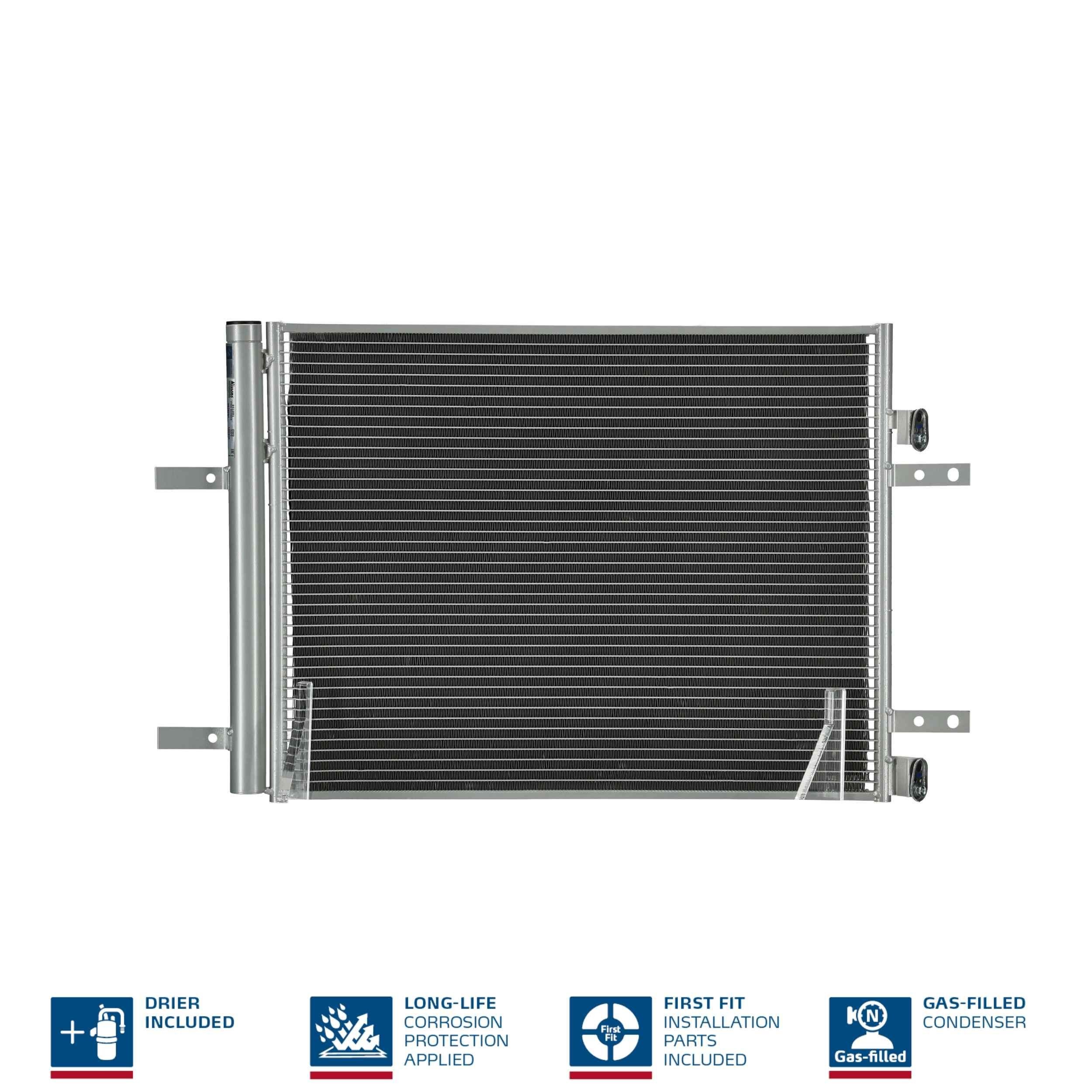 Air conditioning condenser NISSENS 941091 NISSENS 941091 2018 PEUGEOT 5008 ac condenser replacement