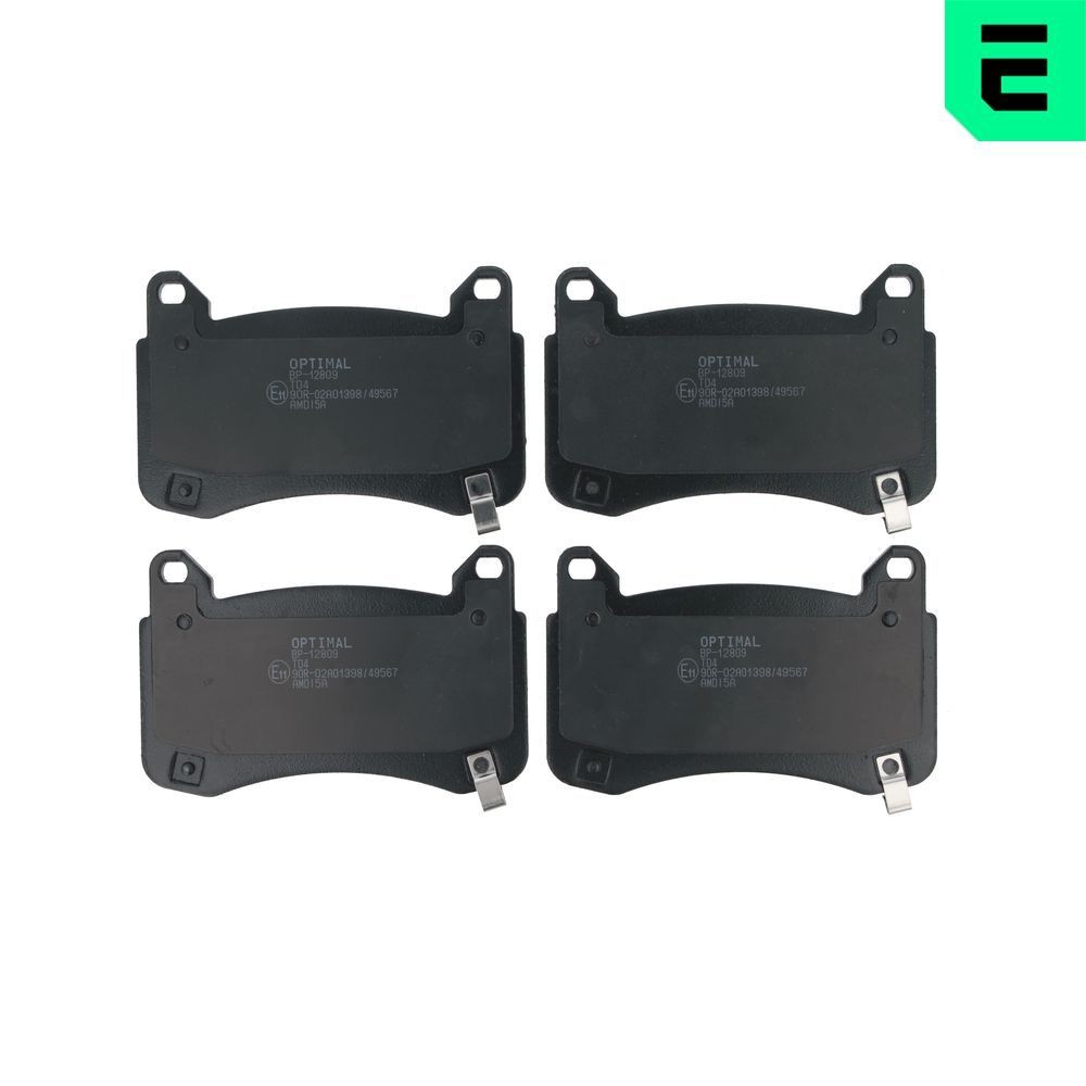 OPTIMAL Pastilhas de travão BP-12809 Pastilha de freio OPTIMAL TESLA BP-12809
