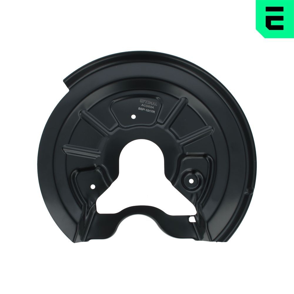 OPTIMAL Splash Panel, brake disc BSP-1017R Volkswagen TIGUAN OPTIMAL brake disc back plate BSP1017R