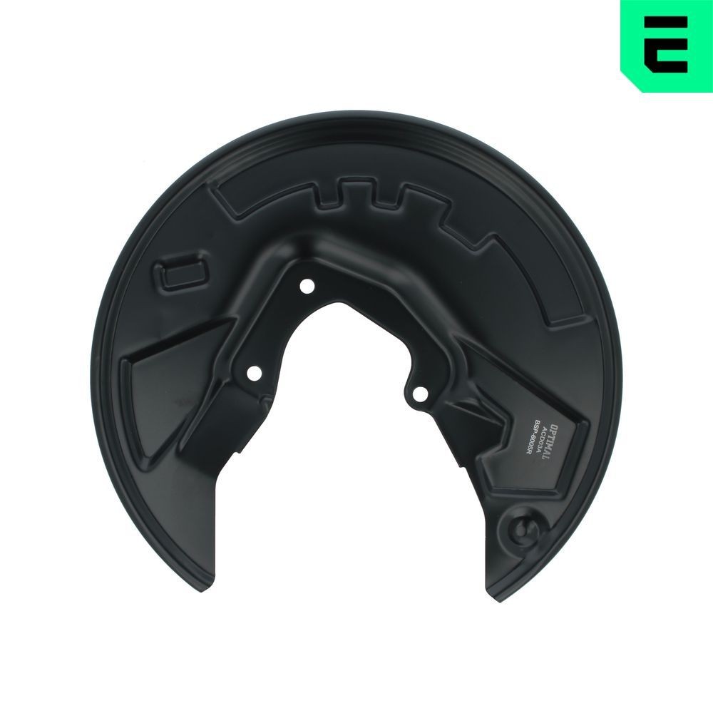 OPTIMAL Lamiera paraspruzzi disco freno BSP-6005R Protezione disco freno Peugeot E BSP-6005R OPTIMAL