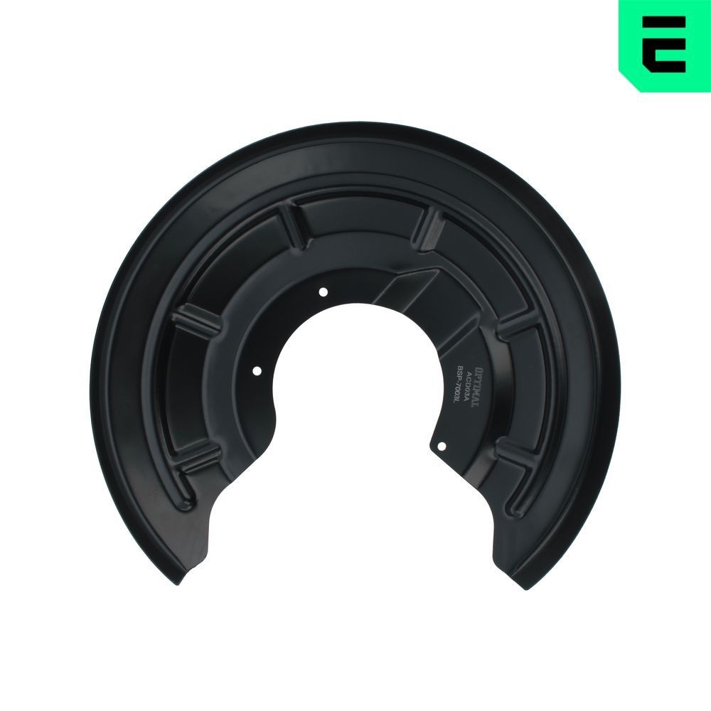 OPTIMAL Έλασμα πιτσιλίσματος, δισκόπλακα BSP-7003L OPTIMAL Λαμαρινένιο προστατευτικό RENAULT BSP-7003L