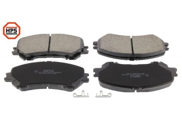 MAPCO Plaquettes de frein 6171HPS 6171HPS Plaquettes de frein MAPCO RENAULT TWINGO