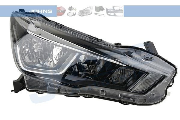 JOHNS Predné svetlo 27 09 10 Svetlomety JOHNS INTERSTAR 27 09 10 lacné