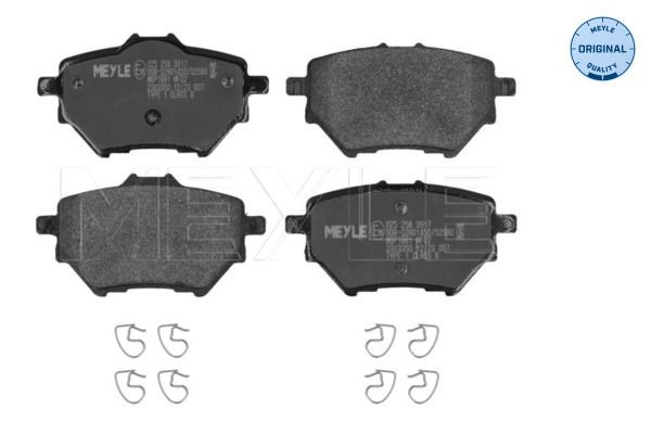 MEYLE Bremseklosser 025 258 3917 Bremsekloss MEYLE Fiat PALIO 025 258 3917