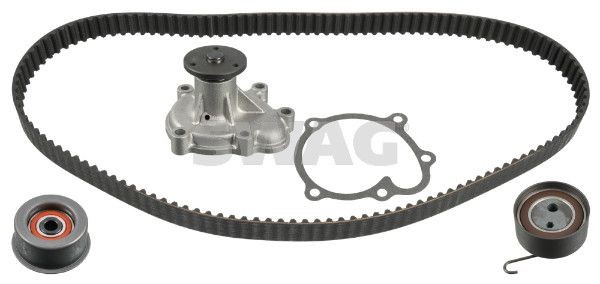 Bomba de água + kit de correia dentada SWAG 33 10 1585 SWAG 33 10 1585 Jogo de correias dentadas OPEL ASTRA 2019