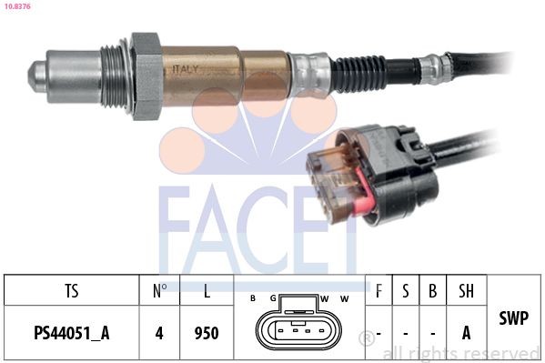 Lambdasonde FACET 10.8376 FACET 10.8376 Lambda-Sonde FORD KUGA 2022 Kosten