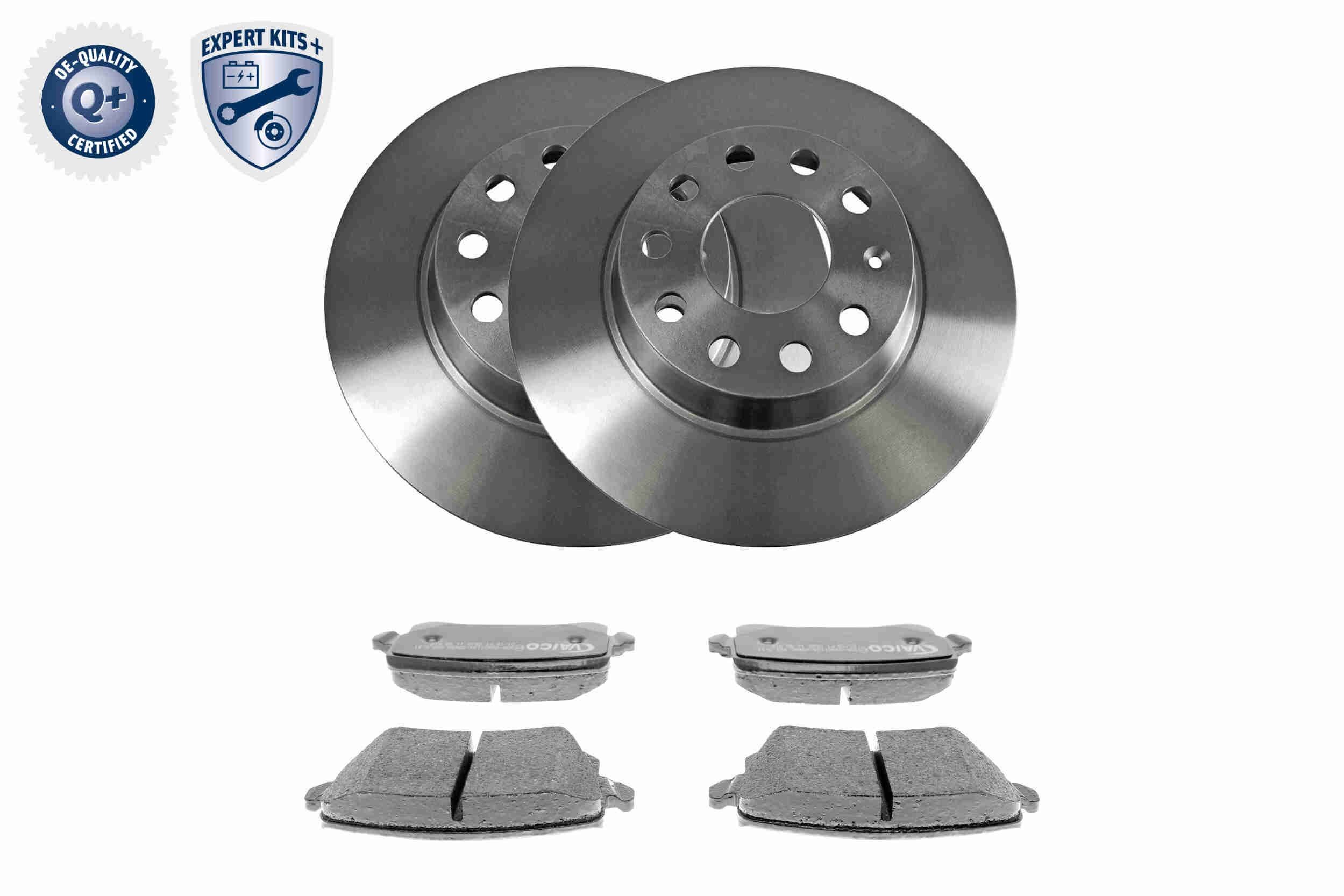 VAICO Bremseskiver og -klosser V10-6621 V10-6621 Bremsesett VAICO NISSAN PRIMERA
