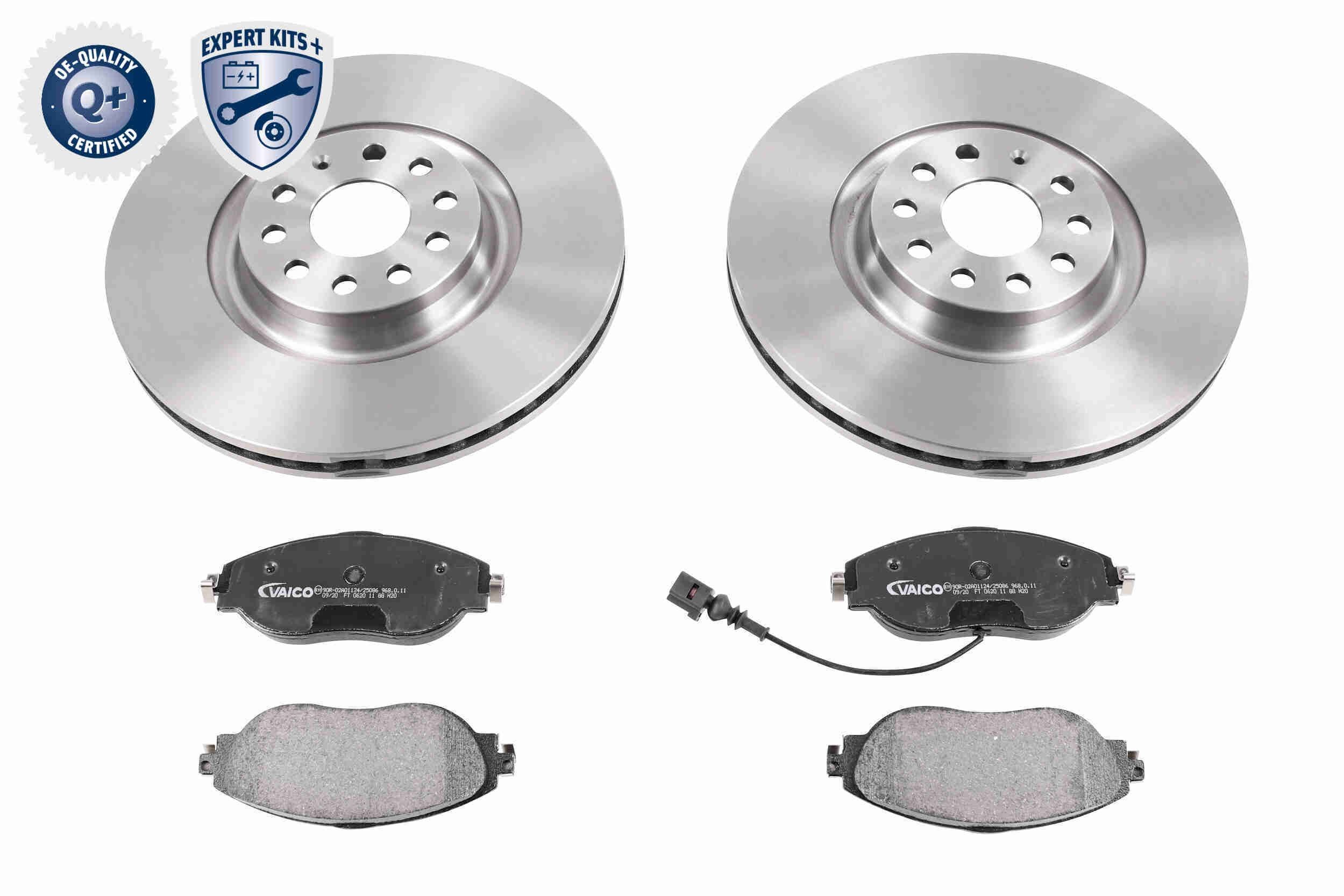 VAICO Bremseskiver og -klosser V10-6628 V10-6628 Bremsesett VAICO AUDI Q3