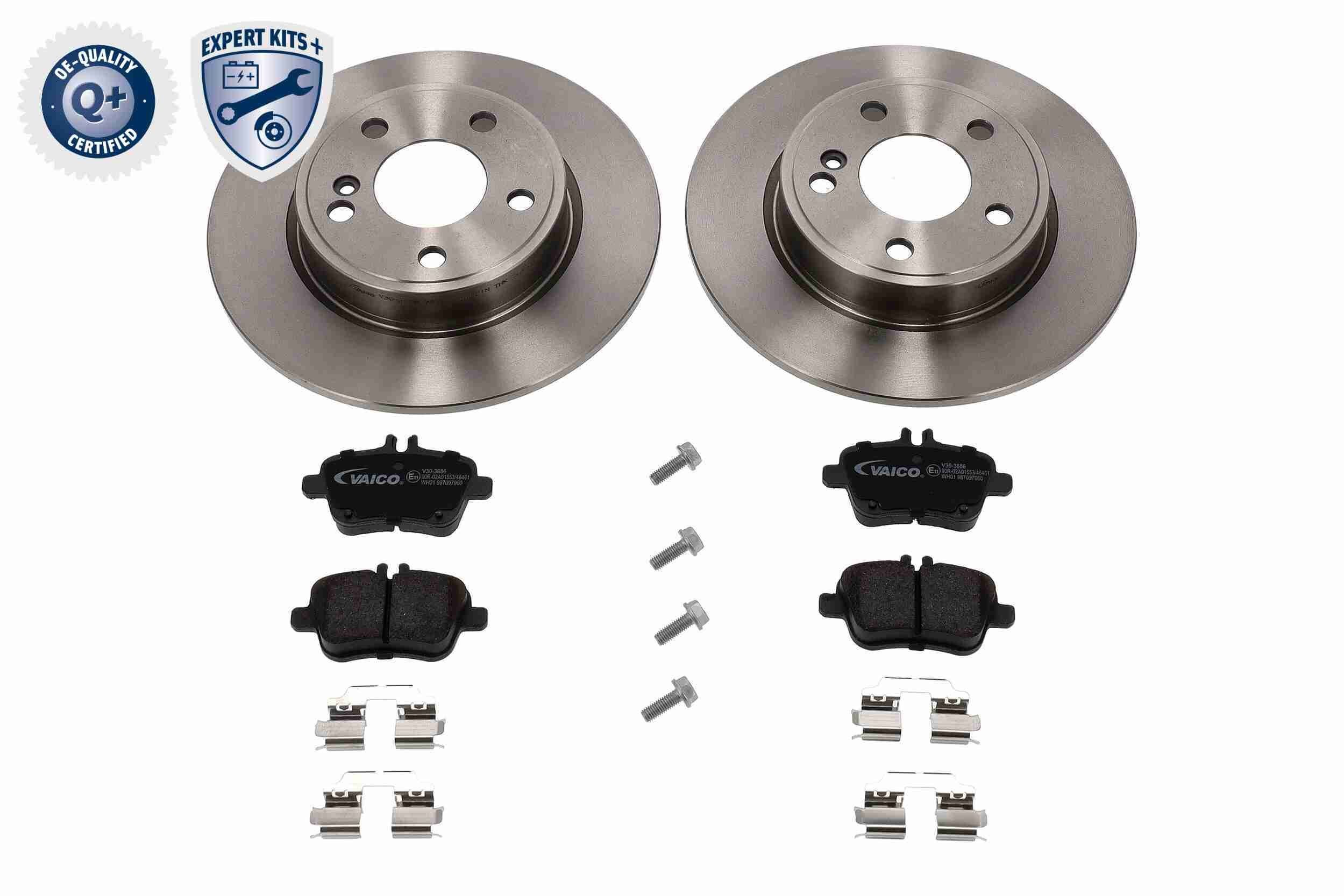 VAICO Kit dischi e pastiglie V30-3686 V30-3686 costo Kit dischi e pastiglie VAICO MERCEDES-BENZ CLA