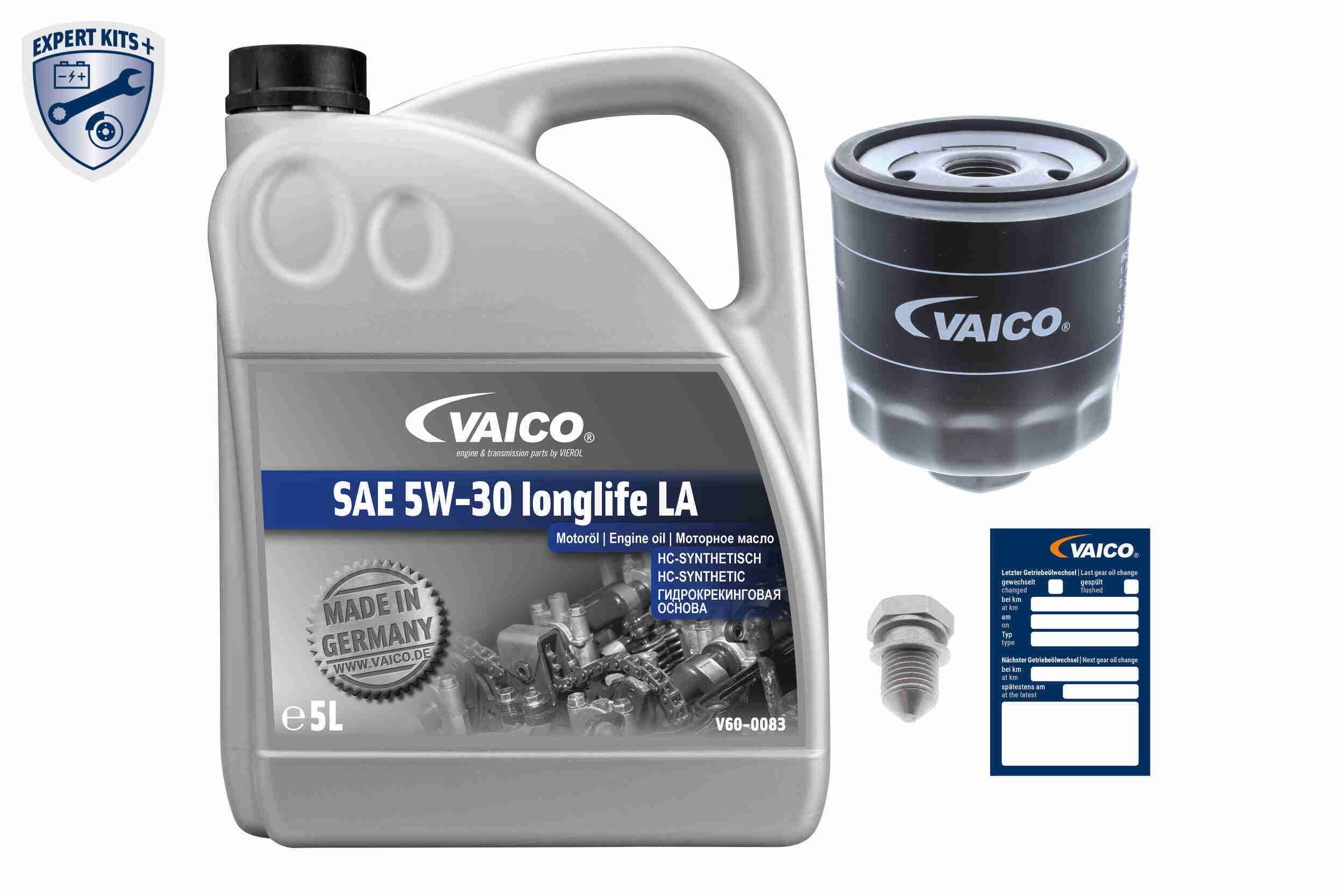VAICO Osade komplekt, inspektsioon V60-3001 VAICO V60-3001 Filter-komplekt Golf 3 odava hinnaga
