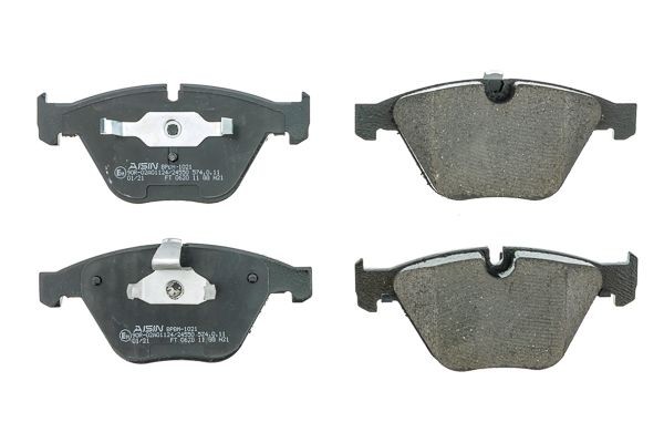 AISIN Τακάκια φρένων BPBM-1021 BPBM-1021 Σετ τακάκια BMW X6 AISIN