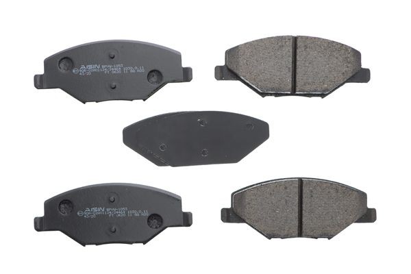 AISIN Bremseklodser BPVW-1053 Bremseklodser AISIN Skoda ROOMSTER BPVW-1053