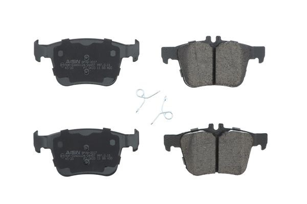 AISIN Kit pastiglie freni BPVW-2017 BPVW-2017 Pastiglie freno sportive AISIN Seat