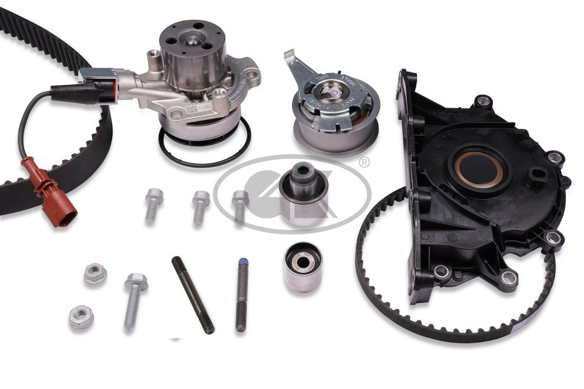 GK Kit cinghia distribuzione, pompa acqua K980316B K980316B Kit cinghia di distribuzione e pompa acqua AUDI GK costo