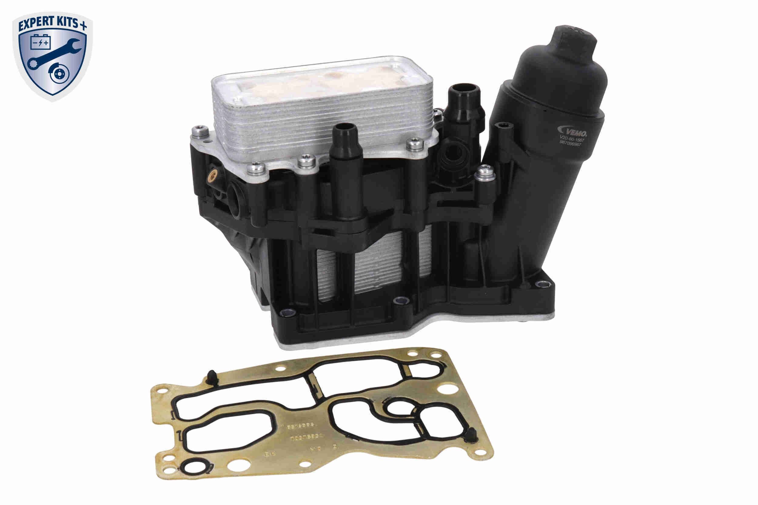 VEMO Behuizing, oliefilter V20-60-1567 VEMO V20-60-1567 Oliefilterhuis / pakking KIA SORENTO originele