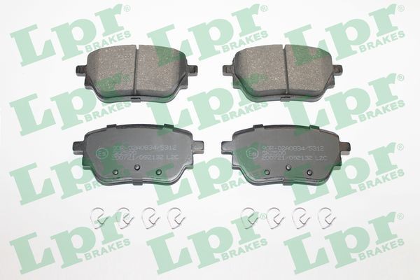 LPR Plaquettes de frein 05P2132 05P2132 Plaquette de frein sport MERCEDES-BENZ SLK LPR