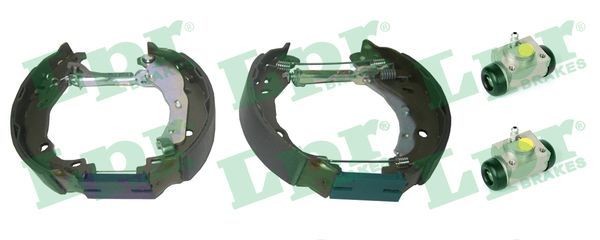 LPR Sada bŕzd, Bubnová brzda OEK844 Sada bŕzd, bubnová brzda LPR Ford C-MAX OEK844