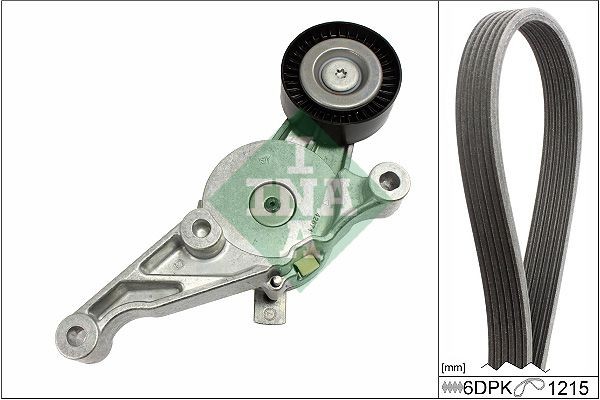 INA Drivremssats 529 0462 10 529 0462 10 Multirem INA SEAT ALHAMBRA