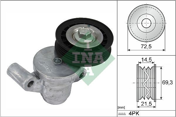 INA Spannarm, Keilrippenriemen 534 0705 10 534 0705 10 INA Taurus I Kombi Riemenspanner kaufen
