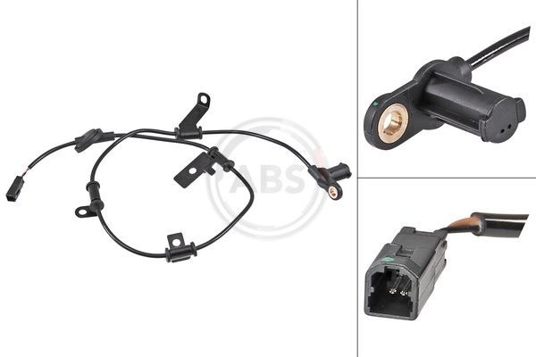 A.B.S. Snímač počtu otáčok kolesa 30192 A.B.S. 30192 Snímač ABS PORSCHE 911 originálne