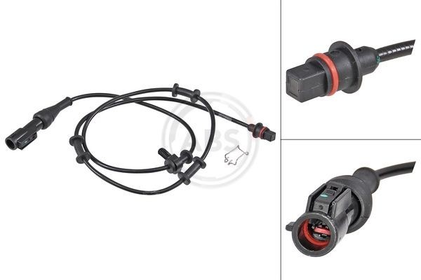 Sensor, rotações da roda A.B.S. 30210 A.B.S. 30210 Sensor ABS JAGUAR XJ 1999