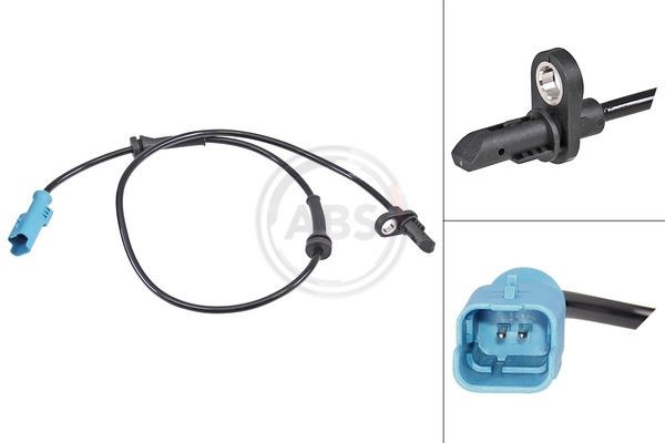 A.B.S. Αισθητήρας, στροφές τροχού 30942 A.B.S. 30942 Αισθητήρας, στροφές τροχού