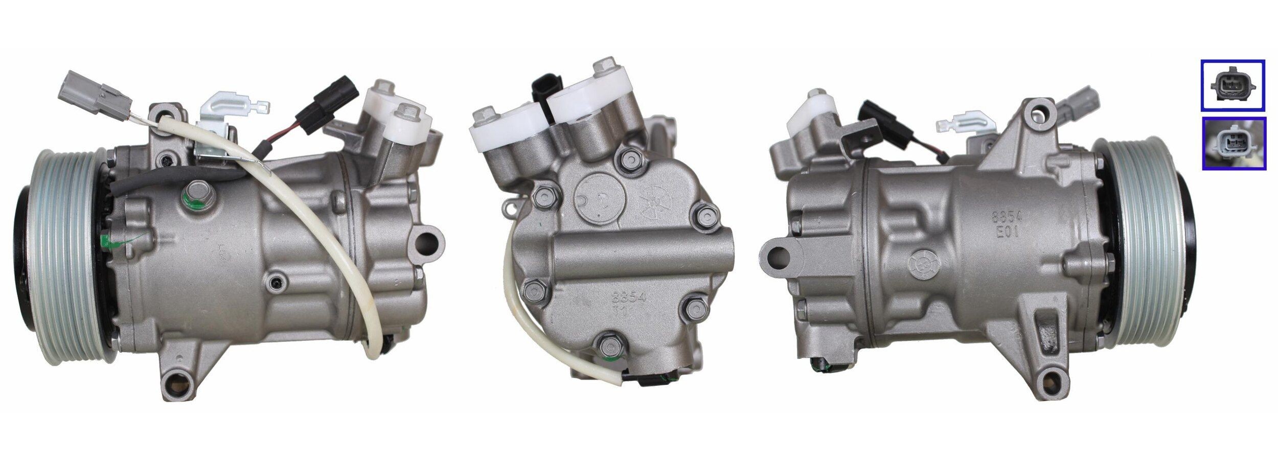 ELSTOCK Compresor, aire acondicionado 51-1329 ELSTOCK 51-1329 Sistema de aire acondicionado RENAULT Captur II (HF) 2022