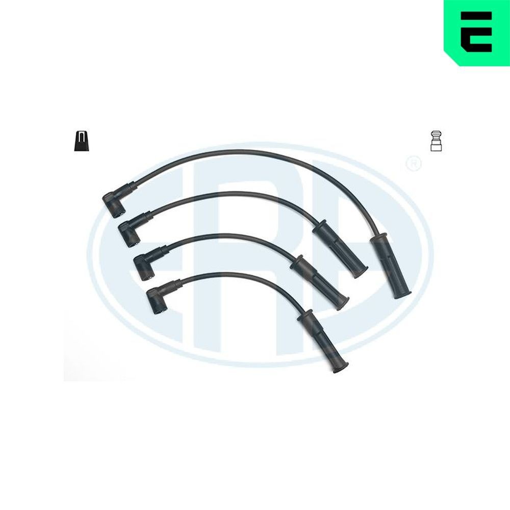 ERA Tennplugg kabelsett 883023 ERA 883023 Tennkabler Renault Symbol Thalia pris