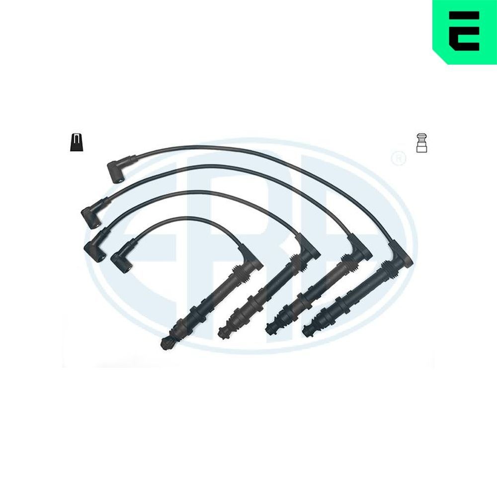 ERA Jogo de cabos de ignição 883025 ERA 883025 Cabo de vela Palio I Hatchback (178) preço