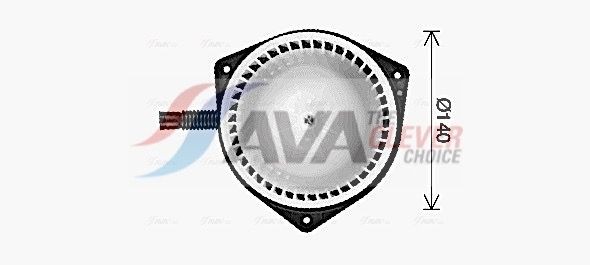 AVA COOLING SYSTEMS Motor eléctrico, ventilador do habitáculo PE8428 Ventilador interior Mitsubishi DG_A PE8428 AVA COOLING SYSTEMS