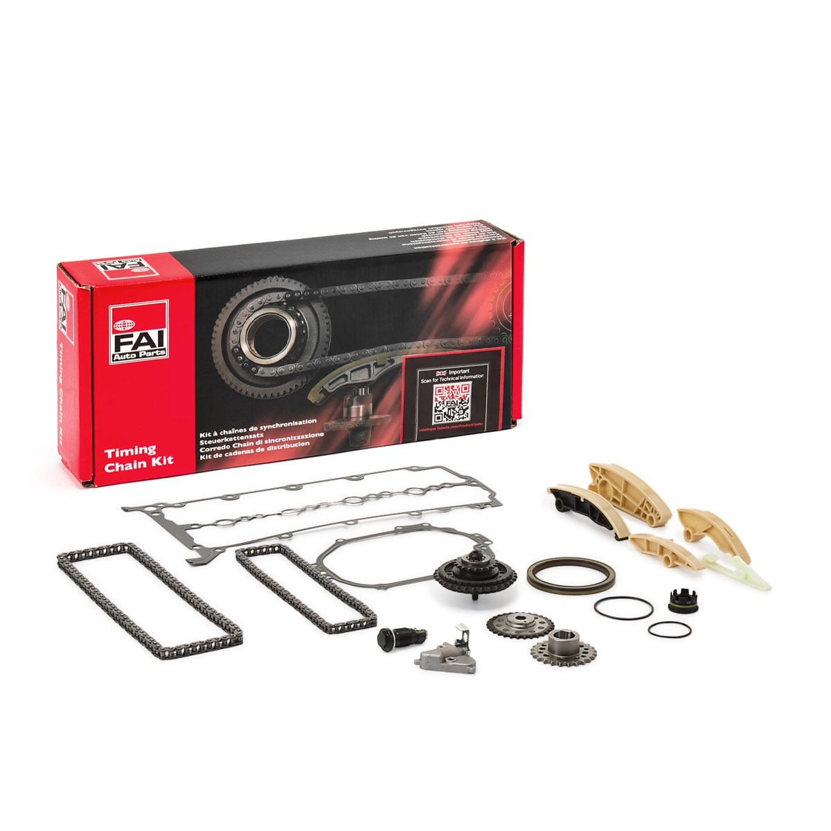 FAI AutoParts Kit catena distribuzione TCK357 FAI AutoParts TCK357 Kit catena RENAULT TRUCKS Mascott Ribaltabile originali prezzo