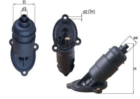 MAHLE Υδραυλ. φίλτρο, αυτόμ. κιβ. ταχυτ. HX 155 HX 155 MAHLE Φιλτρο αυτόματου σασμάν Citroën φθηνά