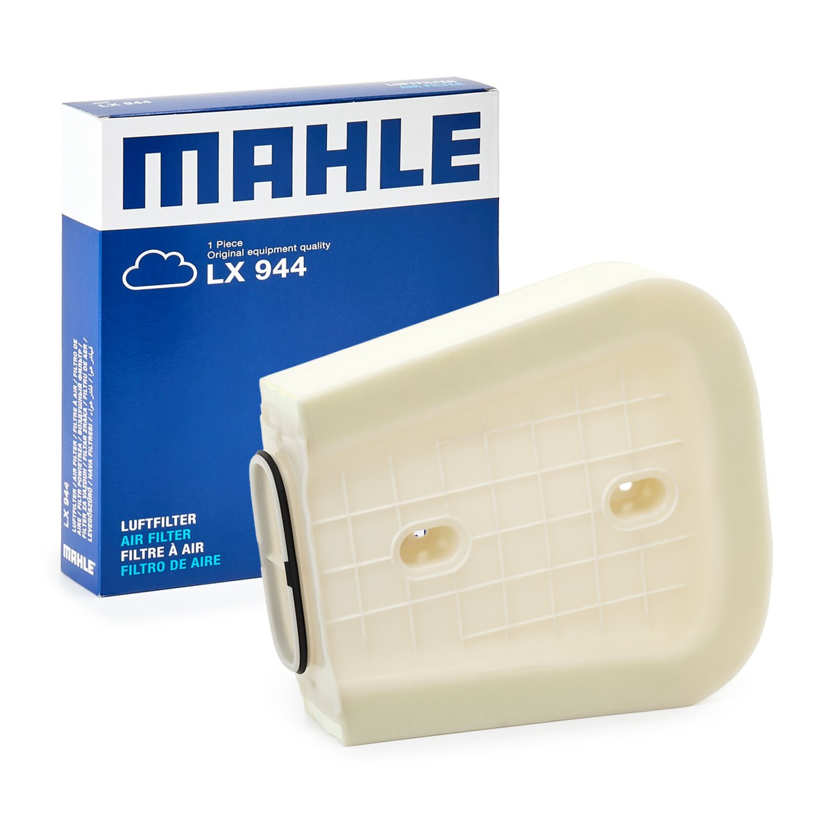 MAHLE Luchtfilter LX 3295/8 Volkswagen PHAETON Luchtfilter van de motor MAHLE LX 3295/8