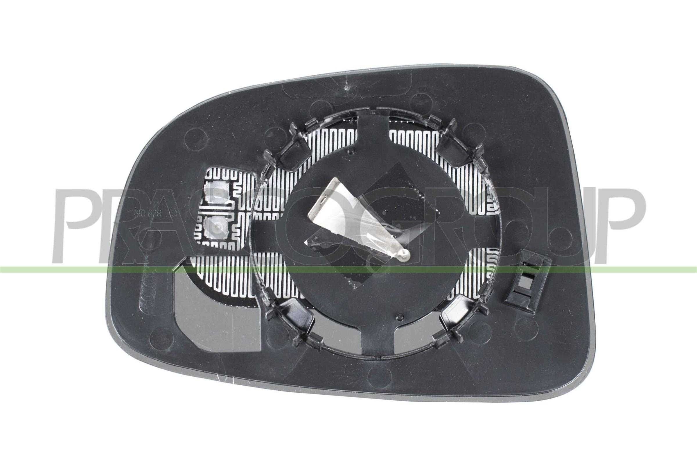 PRASCO Spejlglas, udvendig spejl MZ3327514 PRASCO MZ3327514 Mazda 3 BN Sidespejl glas pris