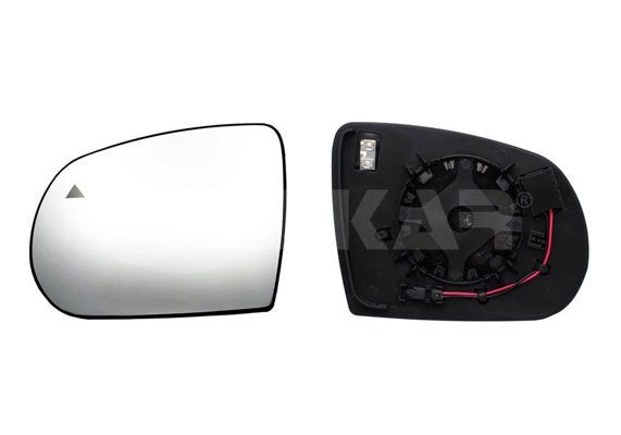 ALKAR Spoguļstikls, Ārējais atpakaļskata spogulis 6475809 ALKAR 6475809 Spoguļstikls Mercedes-Benz SLK orģinālās