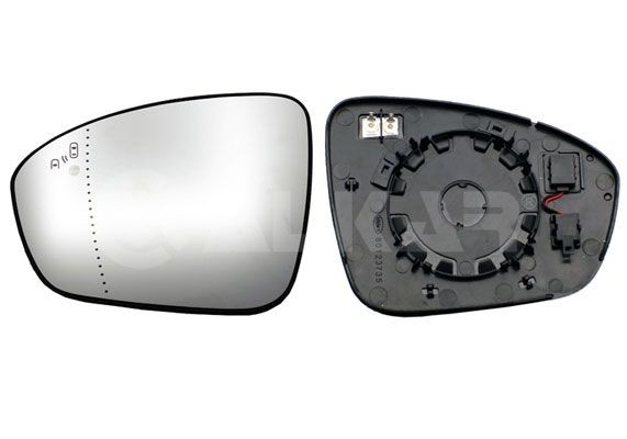 Κρύσταλλο καθρέφτη, εξωτ. καθρέφτης ALKAR 6491237 ALKAR 6491237: Τζάμι καθρέπτη Mitsubishi COLT 1999