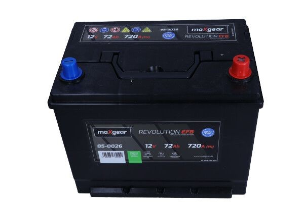 MAXGEAR Akumulator 85-0026 MAXGEAR 85-0026 Układ elektryczny Mazda 6 GJ Kombi 2012