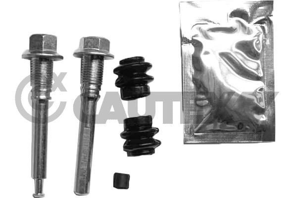 CAUTEX Sada vodiacich puzdier brzdového strmeňa 760403 760403 Vodiaci čap brzdového strmeňa RENAULT MEGANE CAUTEX
