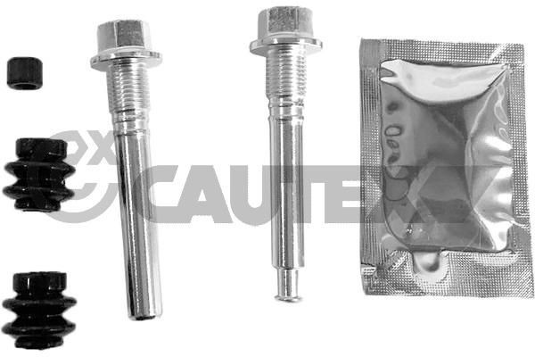 CAUTEX Sada vodiacich puzdier brzdového strmeňa 760406 760406 Vodiaci čap brzdového strmeňa CAUTEX RENAULT MEGANE