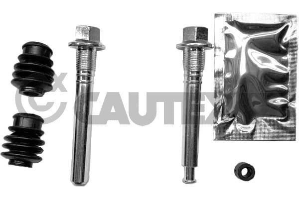 CAUTEX Styrlagersats, bromsok 760415 760415 CAUTEX glidbultsats för bromsok PEUGEOT 307