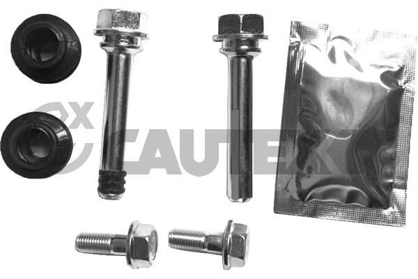 CAUTEX Jarrusatulan ohjainhylsysarja 760422 760422 CAUTEX Ohjaustappi Renault MEGANE hinta