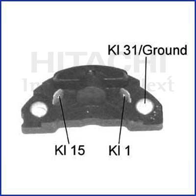 HITACHI Lülitusseade, Süütesüsteem 2508069 HITACHI 2508069 Kommutaator Hyundai i10 IA hind