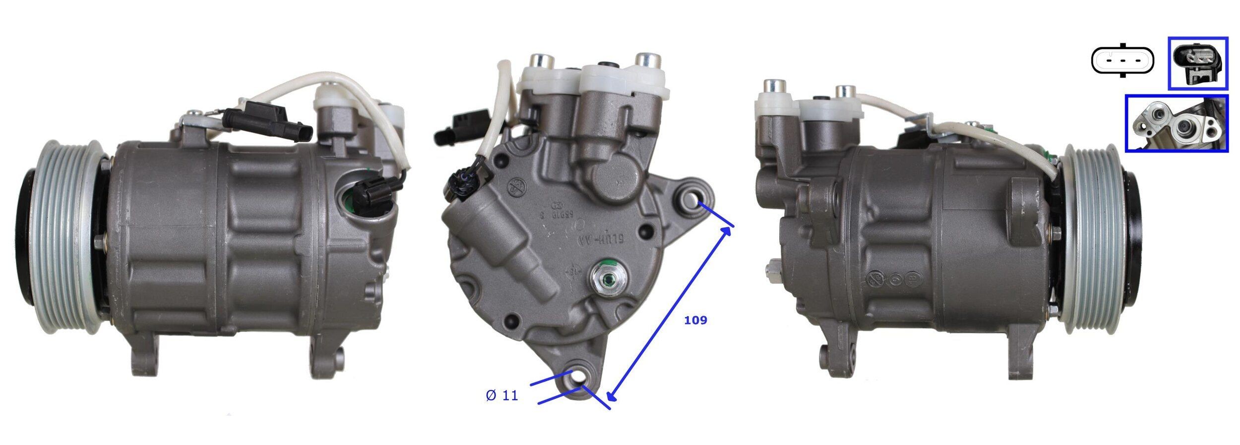 DRI Κομπρεσέρ air condition 700511346 Κομπρεσέρ A/C DRI X1 700511346 φθηνά