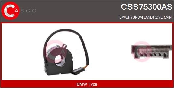 CASCO Hjuludslagsføler CSS75300AS CSS75300AS Hjuludslagsføler DODGE NITRO CASCO