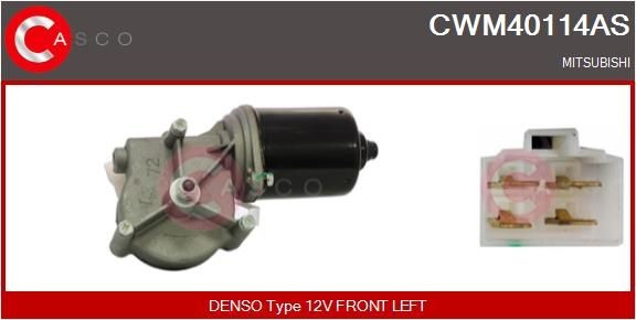 CASCO Ruitenwissermotor CWM40114AS CASCO CWM40114AS Ruitenwissermotor MITSUBISHI Lancer V Sedan (CB_A, CD_A, CE_A) aan een voordelige prijs