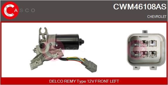 Ruitenwissermotor CASCO CWM46108AS CASCO CWM46108AS: Wissermotor Chevy CRUZE 2022