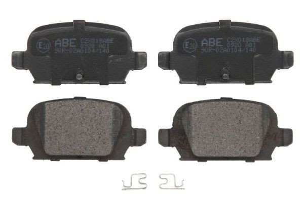ABE Bremseklosser C2X018ABE ABE C2X018ABE Sportsbremseklosser Opel Kadett B Stasjonsvogn pris