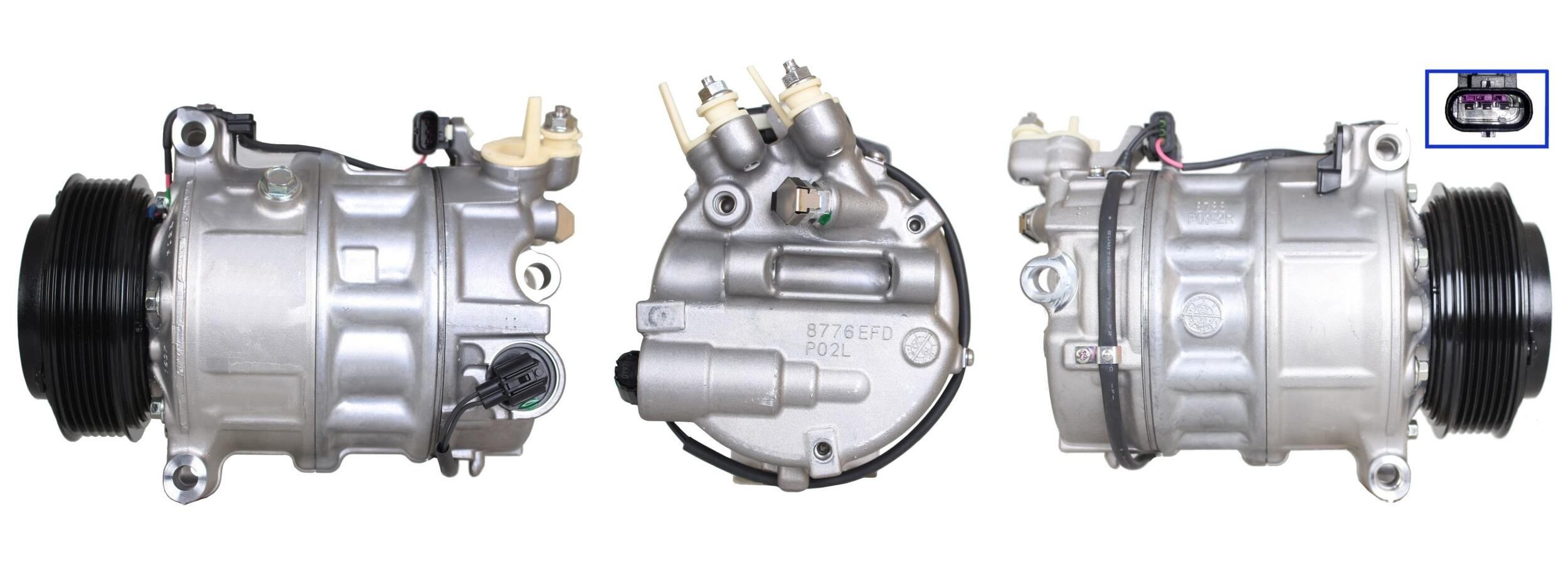 LUCAS Sprężarka klimatyzacji ACP01415 LUCAS ACP01415 Klimatyzacja XF Sedan (X260) 2022